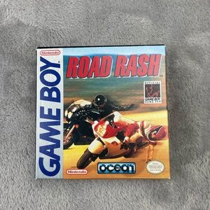 Road Rash Nintendo Gameboy Video Game BOX and MANUAL ONLY